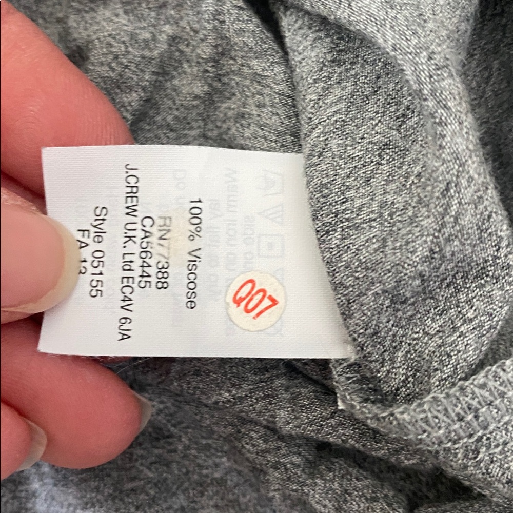 Madewell Heather Gray Long Sleeve Pocket Tee - Picture 11 of 11